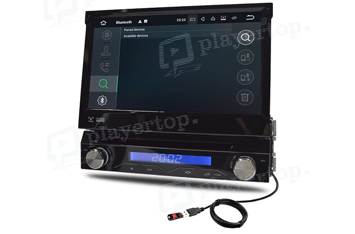 autoradio bluetooth gps 1 din